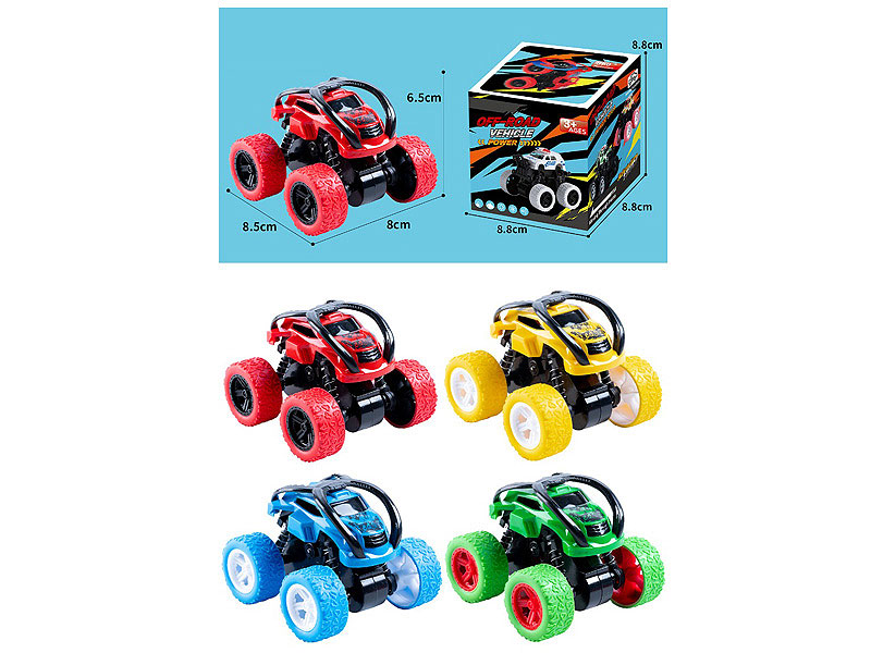 Friction Power 4Wd Car toys