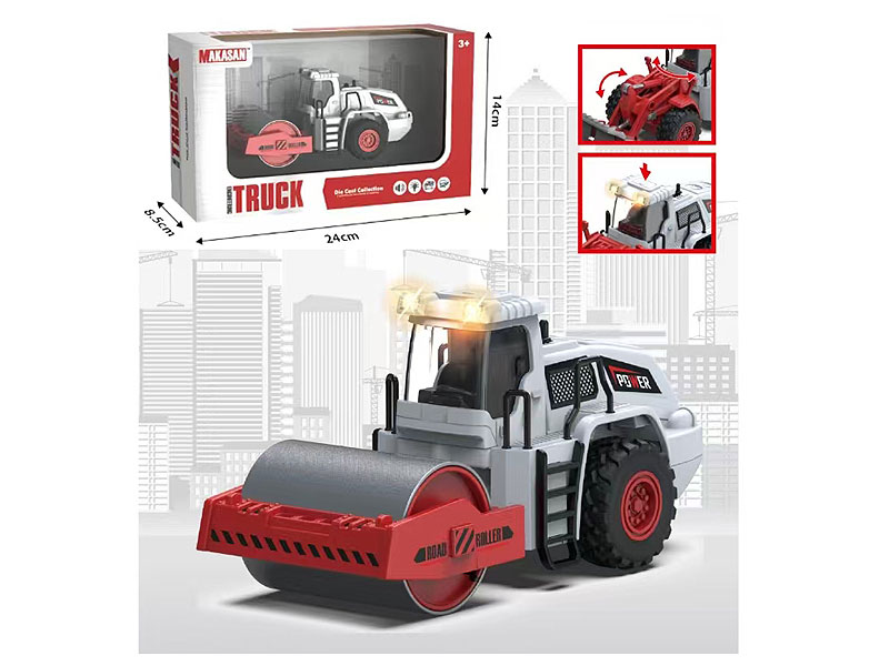 Die Cast Construction Truck Friction W/L_M toys