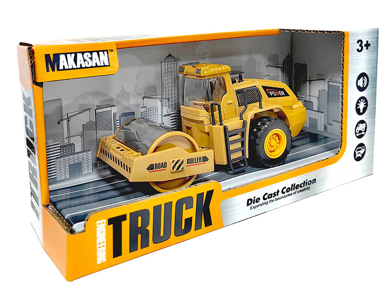 Die Cast Construction Truck Friction W/L_M toys