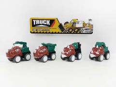 Friction Construction Truck(4in1) toys