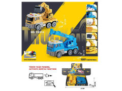 Friction Construction Truck W/L_M(8in1) toys