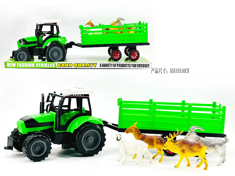 Friction Farmer Truck toys