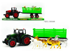 Friction Farmer Truck Set(2C) toys