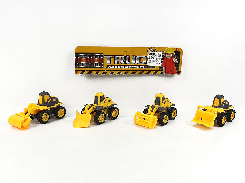 Friction Construction Truck(4in1) toys