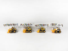 Friction Construction Truck(4S4C) toys