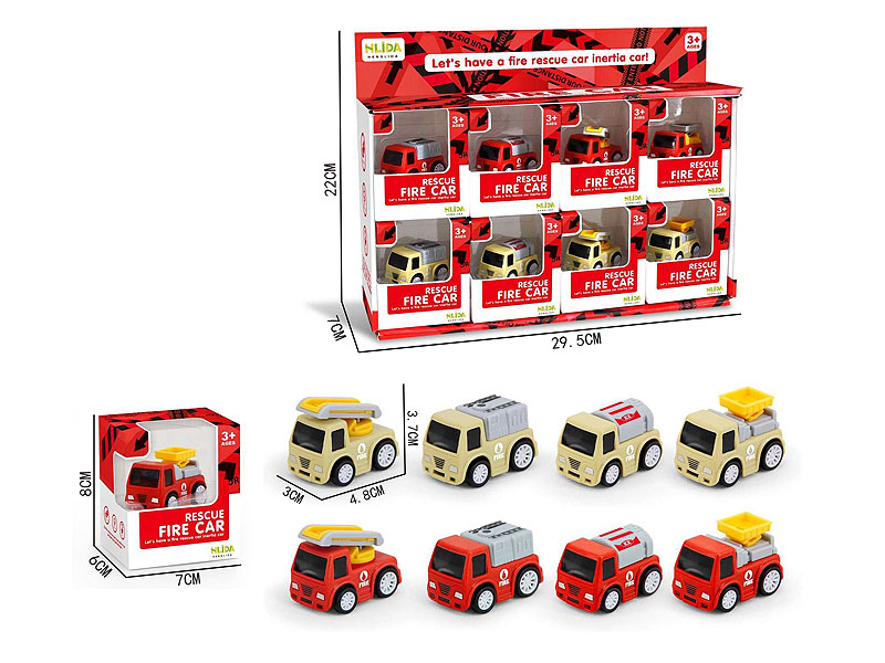 Friction Fire Engine(8in1) toys