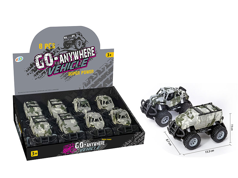 Friction Car(8in1) toys