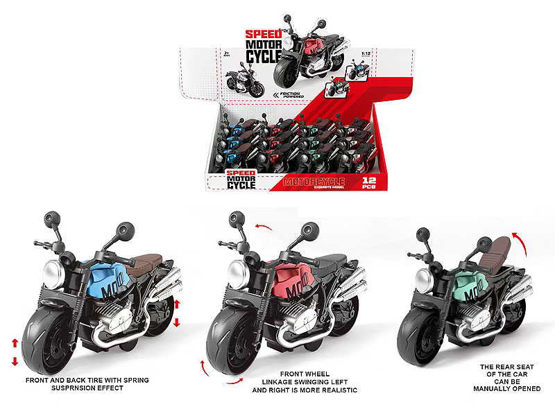 Friction Motorcycle(12in1) toys