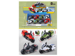 Friction Motorcycle(8in1) toys
