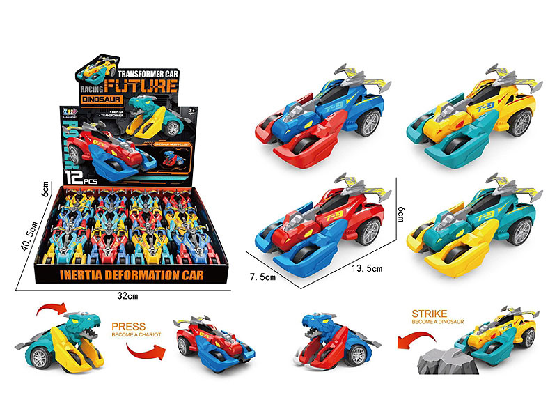 Frction Transforms Car(12in1) toys