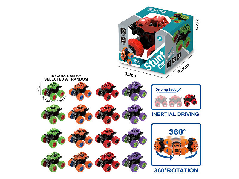 Friction Stunt Car toys