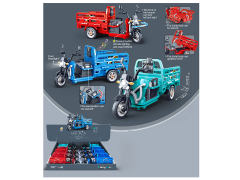 Friction Motorcycle W/L_S(8in1) toys