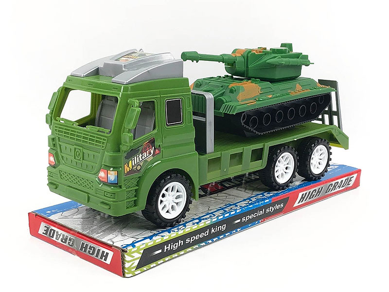Friction Truck Tow Tank toys