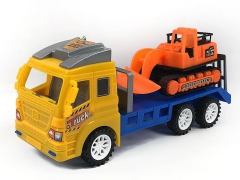 Friction Truck Tow Construction Truck(2C) toys