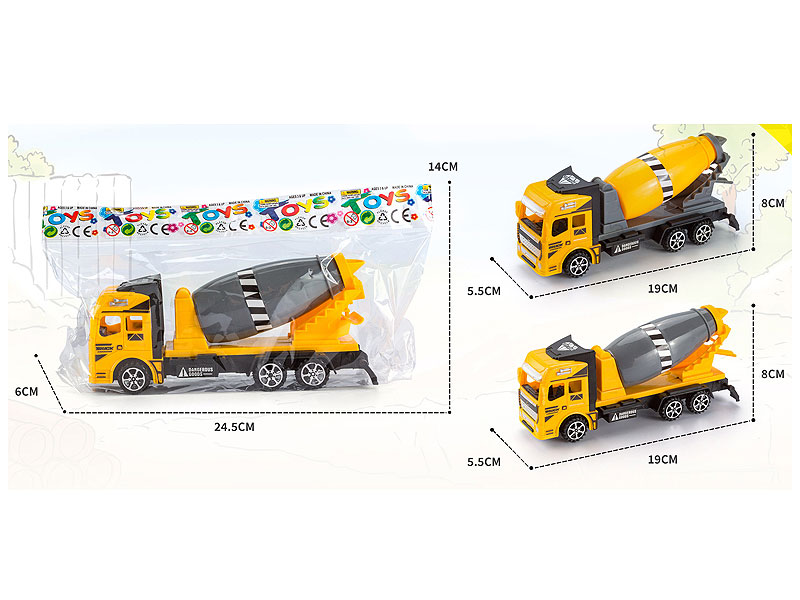 Friction Construction Truck(2C) toys