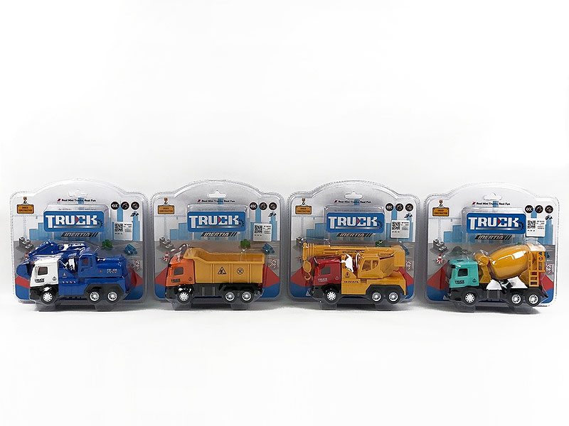 Friction Construction Truck(4S) toys