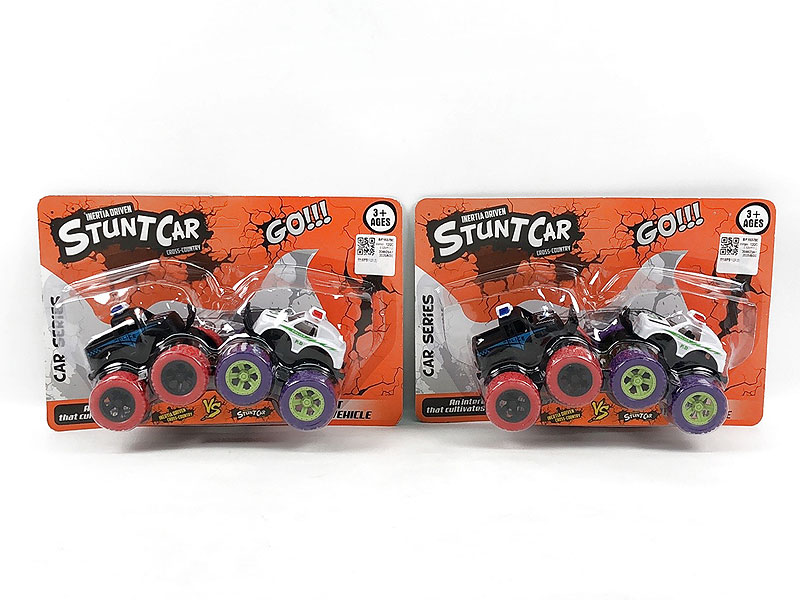 Friction Cross-country Police Car(2in1) toys