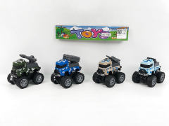 Friction Military Car(4in1) toys