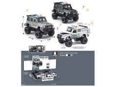 Friction Cross-Country Police Car W/L_M(6in1) toys