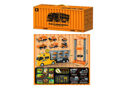 Friction Storage Car Set W/L_M toys