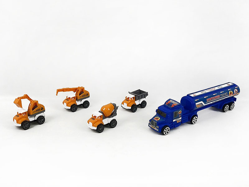 Friction Truck & Pull Back Construction Truck(2C) toys