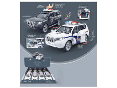 Friction Police Car W/L_S(8in1) toys