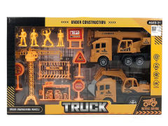 Friction Construction Truck Set(2in1) toys