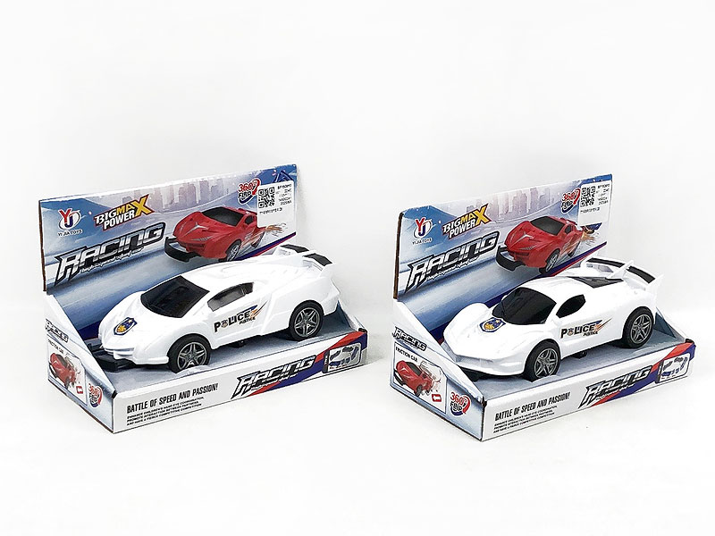 Friction Police Car(2S) toys