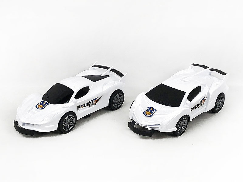 Friction Police Car(2S) toys