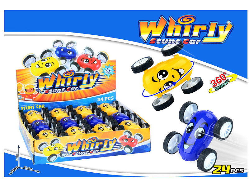 Friction Tumbling Car(24in1) toys