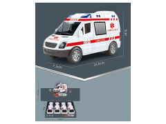 Friction Ambulance(8in1) toys