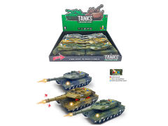 1:16 Friction Tank W/L_S(6in1) toys