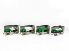 Die Cast Sanitation Truck Friction(4S) toys