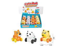 Friction Animal Car(12in1) toys