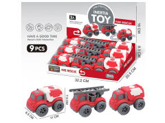 Friction Fire Engine(9in1) toys
