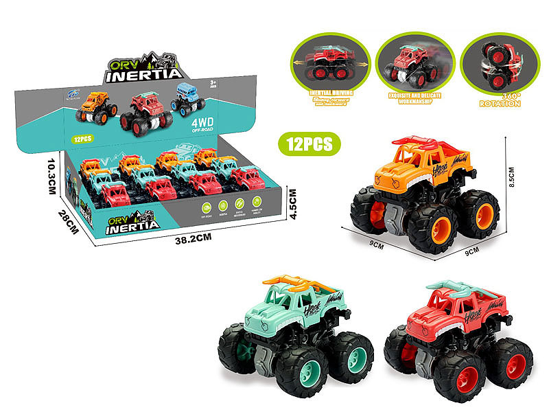 Friction Car(12in1) toys