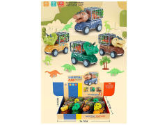 Friction Dinosaur Car(8in1) toys
