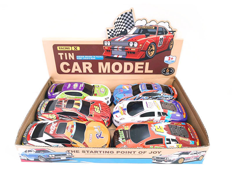 Friction Car(6in1) toys