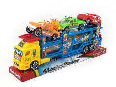 Friction Double Deck Trailer toys