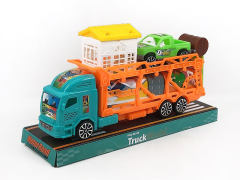 Friction Double Deck Trailer toys
