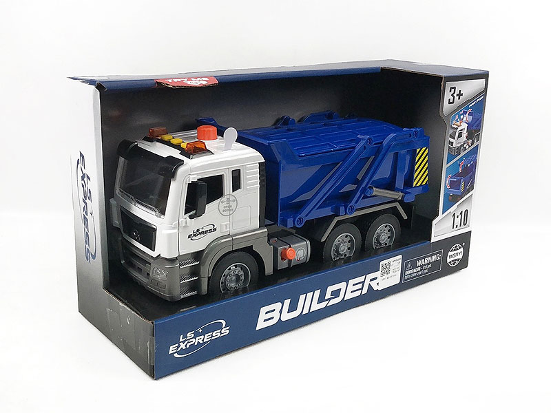 1:10 Friction Car W/L_S toys