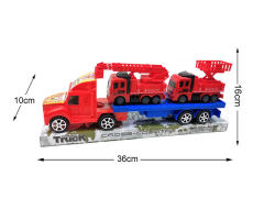 Friction Truck Tow Fire Engine toys