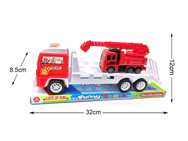 Friction Truck Tow Fire Engine toys