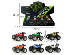 1:32 Die Cast Cross-country Car Friction(8in1) toys