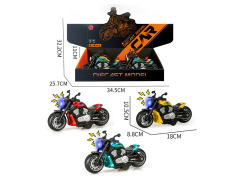 1:12 Die Cast Motorcycle Friction W/L_S(6in1) toys