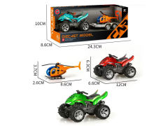1:12 Die Cast Motorcycle Friction(3C) toys