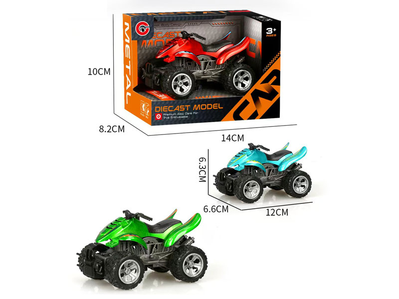 1:12 Die Cast Motorcycle Friction(3C) toys