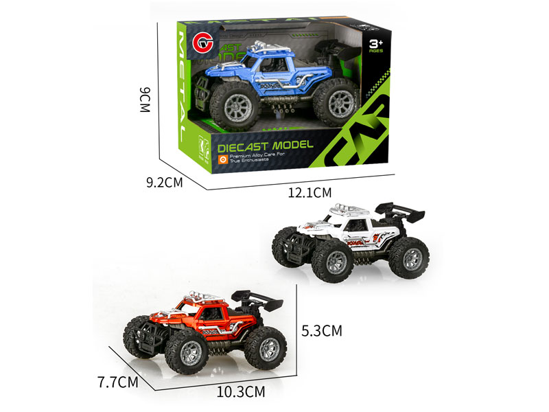 1:32 Die Cast Cross-country Car Friction(3C) toys