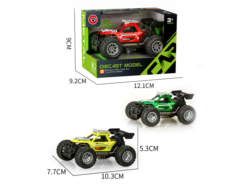 1:32 Die Cast Cross-country Car Friction(3C) toys