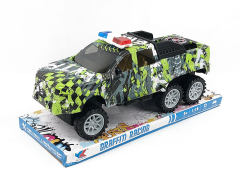 1:16 Friction Police Car(3C) toys